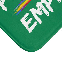 Bath Mat, Rainbow Logo, forest green-Home Decor-Practice Empathy