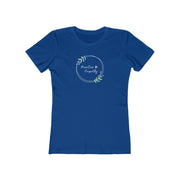 Women's The Boyfriend Tee, Olive Branch Logo