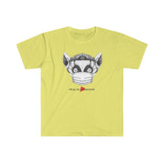 Women's Softstyle Graphic Tee, Lenny the Lemur-Practice Empathy