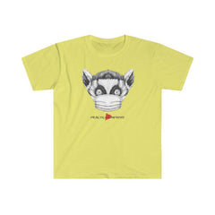 Women's Softstyle Graphic Tee, Lenny the Lemur-Practice Empathy