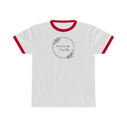 Ringer Tee, Olive Branch Logo