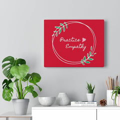 Canvas Gallery Wrap, Olive Branch Logo-Canvas-Practice Empathy