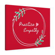 Canvas Gallery Wrap, Olive Branch Logo-Canvas-Practice Empathy