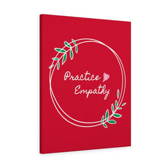 Canvas Gallery Wrap, Olive Branch Logo-Canvas-Practice Empathy
