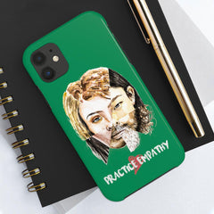 Case Mate Tough Phone Case, Akin, forest green-Phone Case-Practice Empathy