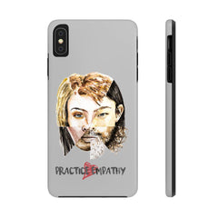 Case Mate Tough Phone Case, Akin, light gray-Phone Case-Practice Empathy