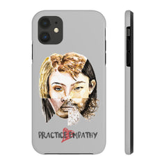 Case Mate Tough Phone Case, Akin, light gray-Phone Case-Practice Empathy