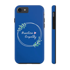 Case Mate Tough Phone Case, Olive Branch Logo, royal blue-Phone Case-Practice Empathy