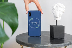 Case Mate Tough Phone Case, Olive Branch Logo, royal blue-Phone Case-Practice Empathy