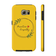 Case Mate Tough Phone Case, Olive Branch Logo, yellow-Phone Case-Practice Empathy