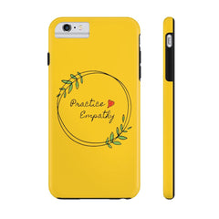 Case Mate Tough Phone Case, Olive Branch Logo, yellow-Phone Case-Practice Empathy