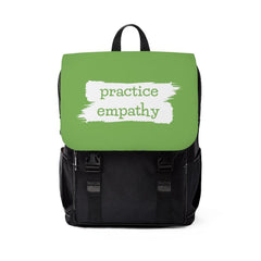 Casual Shoulder Backpack, Brushes Logo, apple-Bags-Practice Empathy