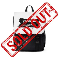 Casual Shoulder Backpack, Brushes Logo-Bags-Practice Empathy