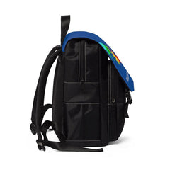 Casual Shoulder Backpack, My Hand to Yours, royal blue-Bags-Practice Empathy