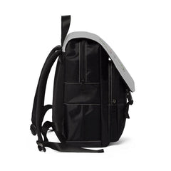 Casual Shoulder Backpack, Olive Branch Logo, gray-Bags-Practice Empathy