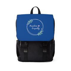 Casual Shoulder Backpack, Olive Branch Logo-Bags-Practice Empathy
