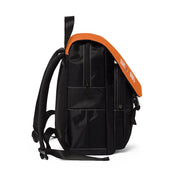 Casual Shoulder Backpack, Rainbow Logo, orange-Bags-Practice Empathy