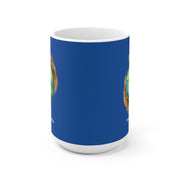 Ceramic Mug, Nourishing Home, royal blue-Mug-Practice Empathy