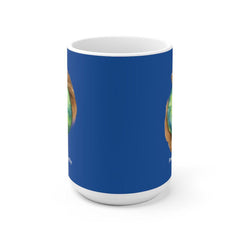 Ceramic Mug, Nourishing Home, royal blue-Mug-Practice Empathy