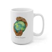 Ceramic Mug, Nourishing Home, white-Mug-Practice Empathy