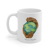 Ceramic Mug, Nourishing Home, white-Mug-Practice Empathy