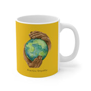 Ceramic Mug, Nourishing Home, yellow-Mug-Practice Empathy