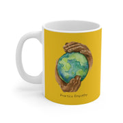 Ceramic Mug, Nourishing Home, yellow-Mug-Practice Empathy