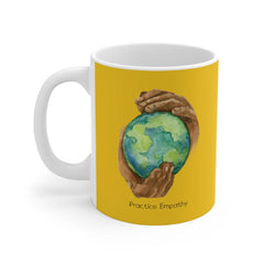 Ceramic Mug, Nourishing Home, yellow-Mug-Practice Empathy