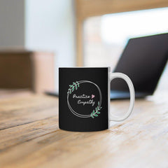 Ceramic Mug, Olive Branch Logo-Mug-Practice Empathy