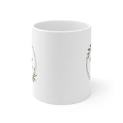Ceramic Mug, Olive Branch Logo, white-Mug-Practice Empathy