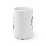 Ceramic Mug, Olive Branch Logo, white-Mug-Practice Empathy