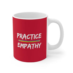 Ceramic Mug, Rainbow Logo-Mug-Practice Empathy