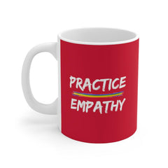 Ceramic Mug, Rainbow Logo-Mug-Practice Empathy