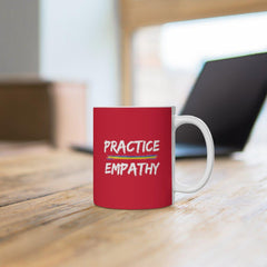 Ceramic Mug, Rainbow Logo-Mug-Practice Empathy