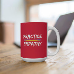 Ceramic Mug, Rainbow Logo-Mug-Practice Empathy