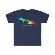Women's Softstyle Graphic Tee, My Hand to Yours-Practice Empathy