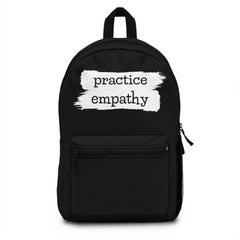 Classic Backpack, Brushes Logo, black-Bags-Practice Empathy