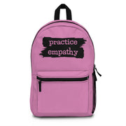 Classic Backpack, Brushes Logo, hopbush-Bags-Practice Empathy