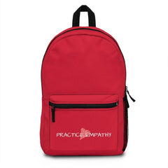 Classic Backpack, Classic Logo, deep red-Bags-Practice Empathy