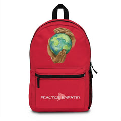 Classic Backpack, Nourishing Home, deep red-Bags-Practice Empathy