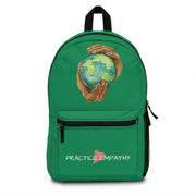 Classic Backpack, Nourishing Home, forest green-Bags-Practice Empathy