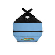 Classic Backpack, Nourishing Home, light blue-Bags-Practice Empathy