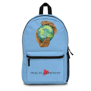 Classic Backpack, Nourishing Home, light blue-Bags-Practice Empathy