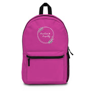 Classic Backpack, Olive Branch Logo, magenta-Bags-Practice Empathy