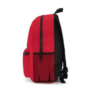 Classic Backpack, Rainbow Logo, deep red-Bags-Practice Empathy