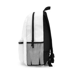 Classic Backpack, Rainbow Logo, white-Bags-Practice Empathy