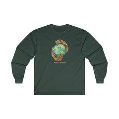 Men's Ultra Cotton Long Sleeve Tee, Nourishing Home