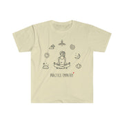 Women's Softstyle Graphic Tee, Mantras of the Mind-Practice Empathy