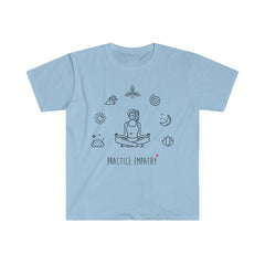 Women's Softstyle Graphic Tee, Mantras of the Mind-Practice Empathy