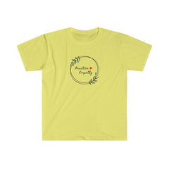 Women's Softstyle Graphic Tee, Olive Branch Logo-Practice Empathy